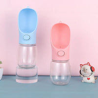 350/500ML Water Bottle for Dogs Portable Drinking Water Bottle for Small Large Pet Cat Outdoor Leakproof Walking Drinking Bowls