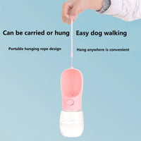 350/500ML Water Bottle for Dogs Portable Drinking Water Bottle for Small Large Pet Cat Outdoor Leakproof Walking Drinking Bowls